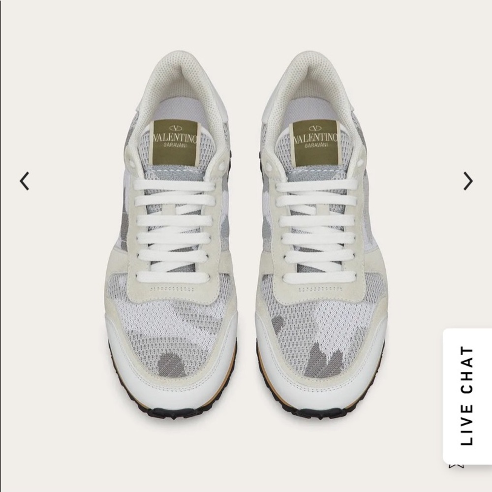 Valentino Camouflage RockRunner Sneakers